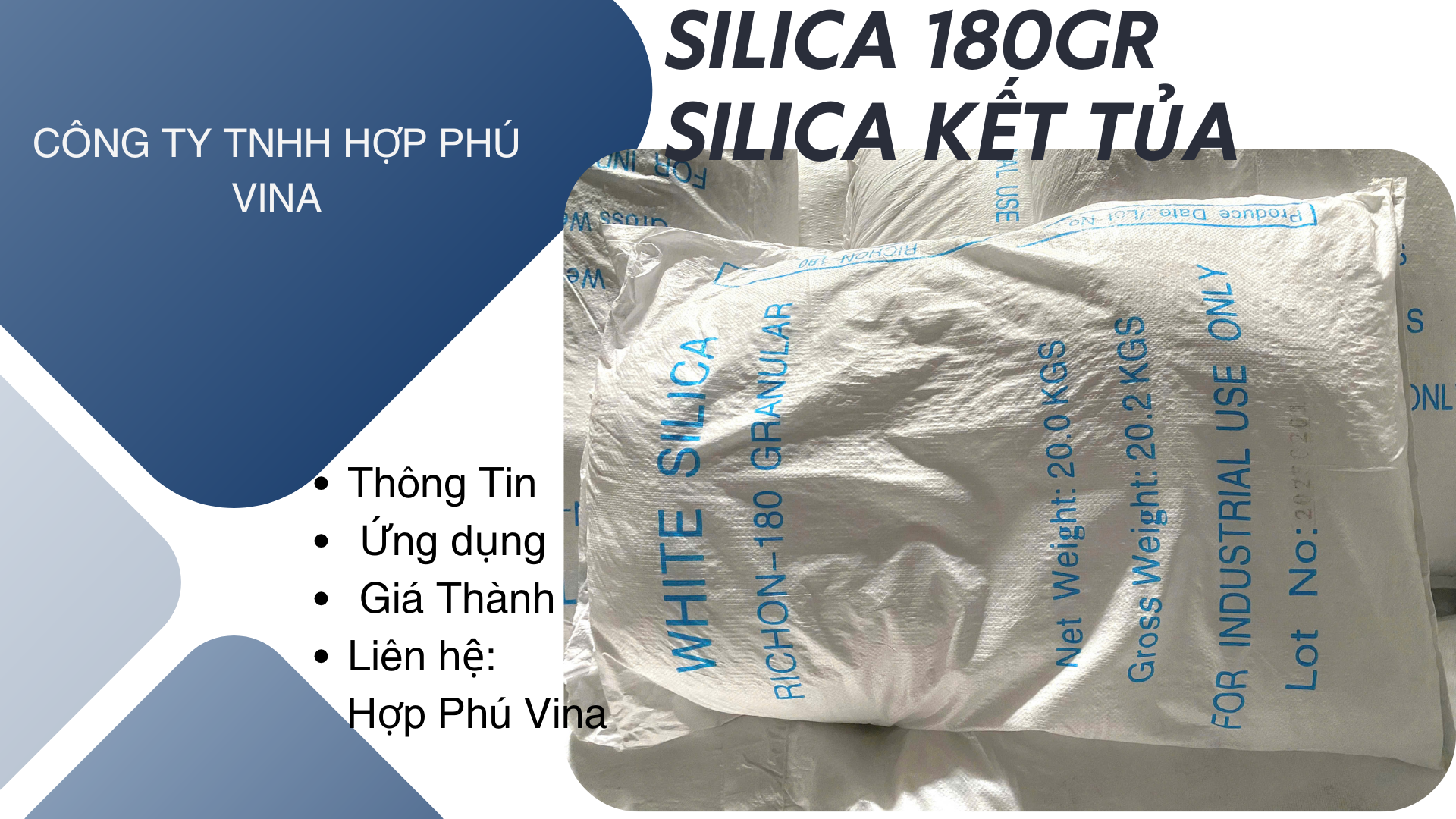Hóa chất Silica 180Gr