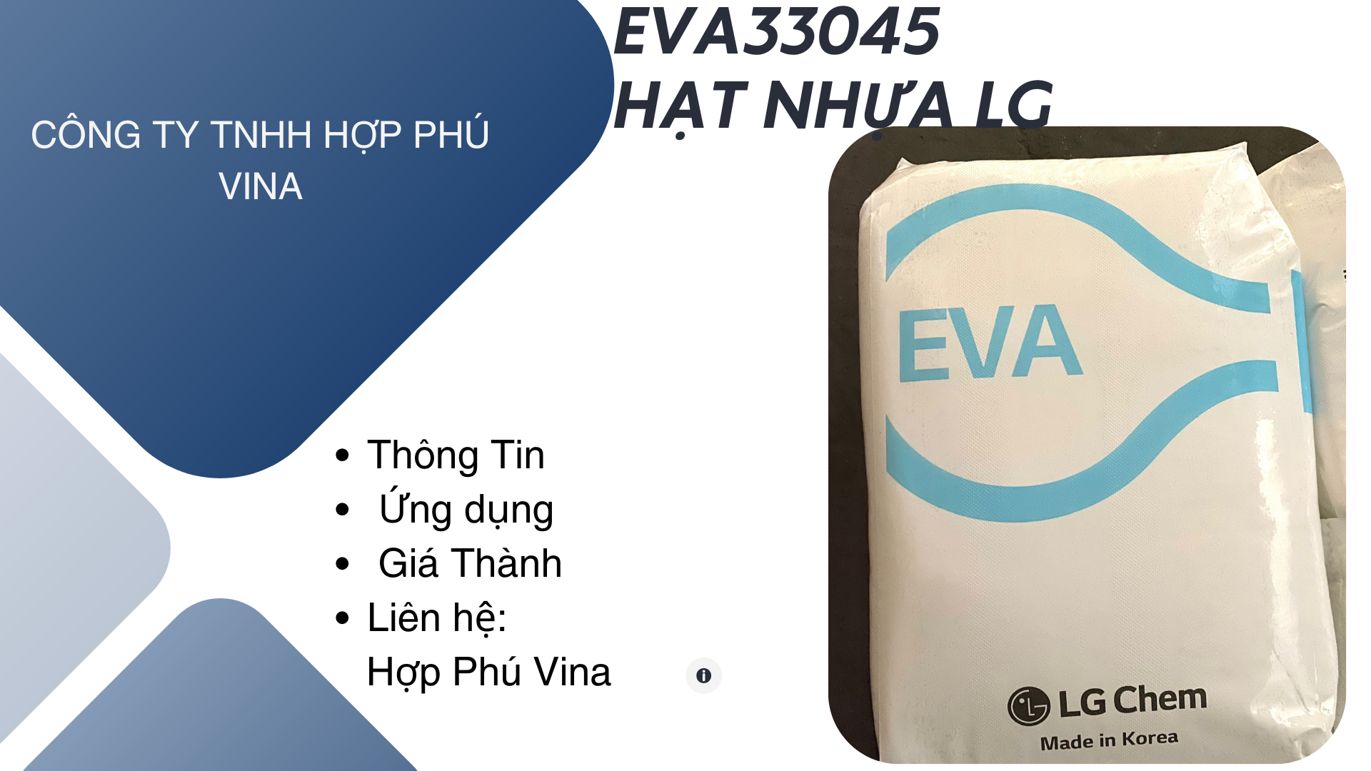 Hạt nhựa EVA 33045