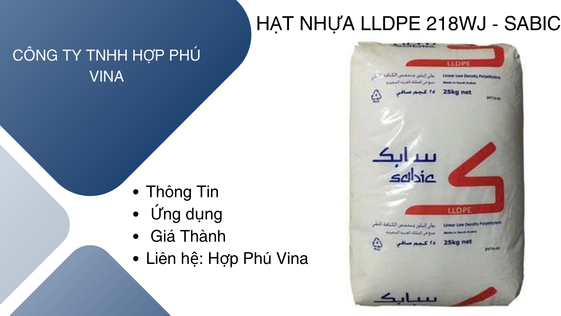 Hạt nhựa LLDPE 218WJ