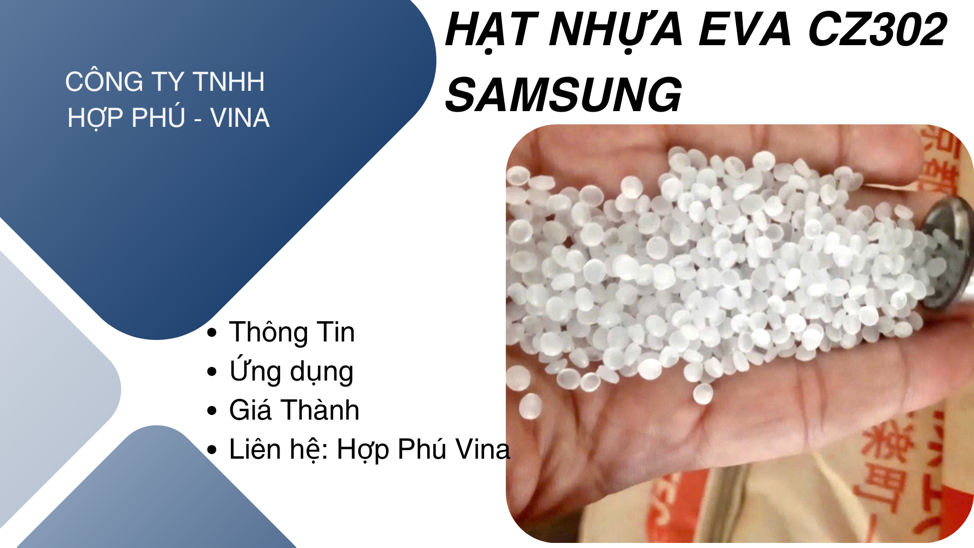 HẠT NHỰA EVA CZ302 SAMSUNG